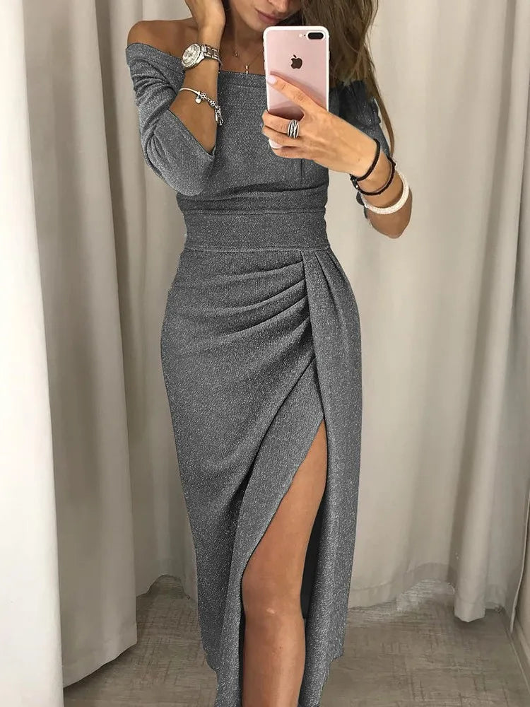 Summer Off-the-Shoulder Dress