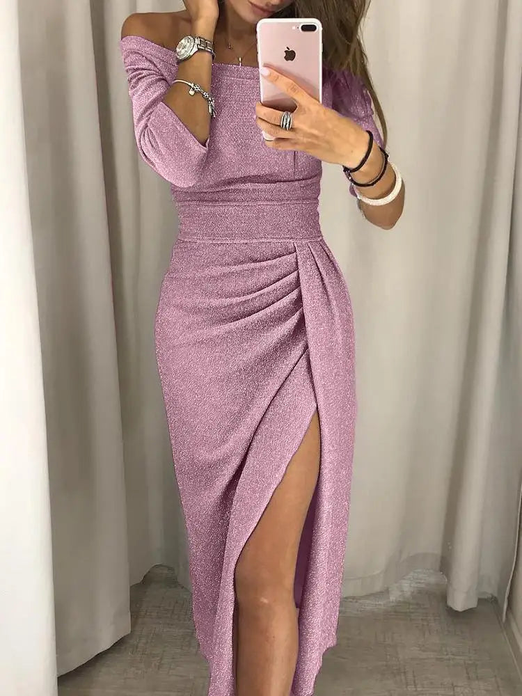 Summer Off-the-Shoulder Dress