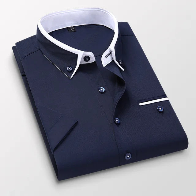 Timeless Turn-Down Collar Shirt