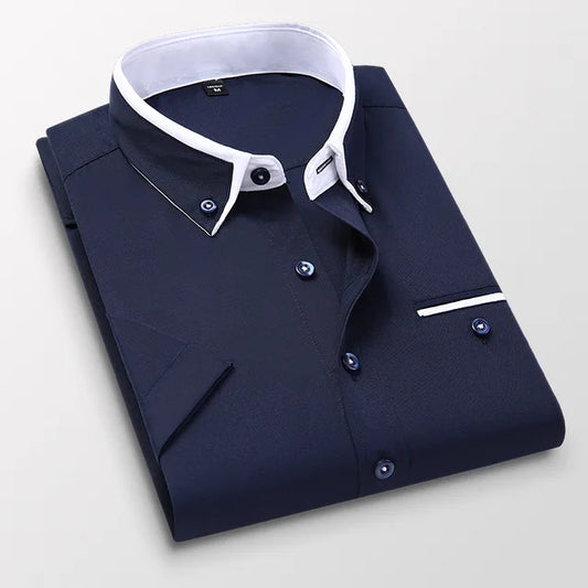Timeless Turn-Down Collar Shirt