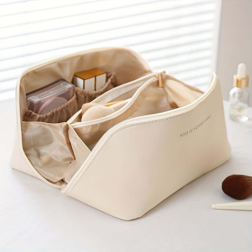 Travel Cosmetic Bag - Practical Zippered Organizer