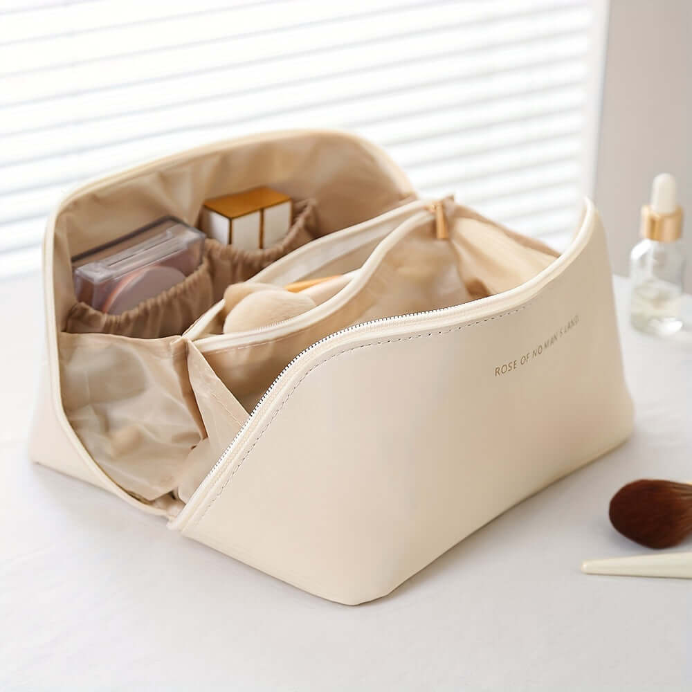 Travel Cosmetic Bag - Practical Zippered Organizer
