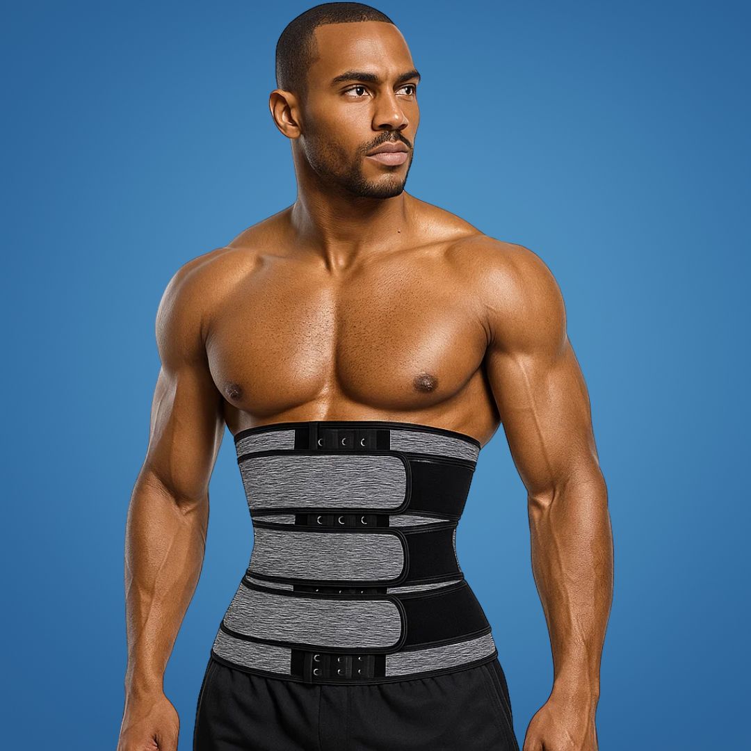 Triple Compression Breathable Neoprene Waist Trainer Belt for Post-Workout and Postpartum Use