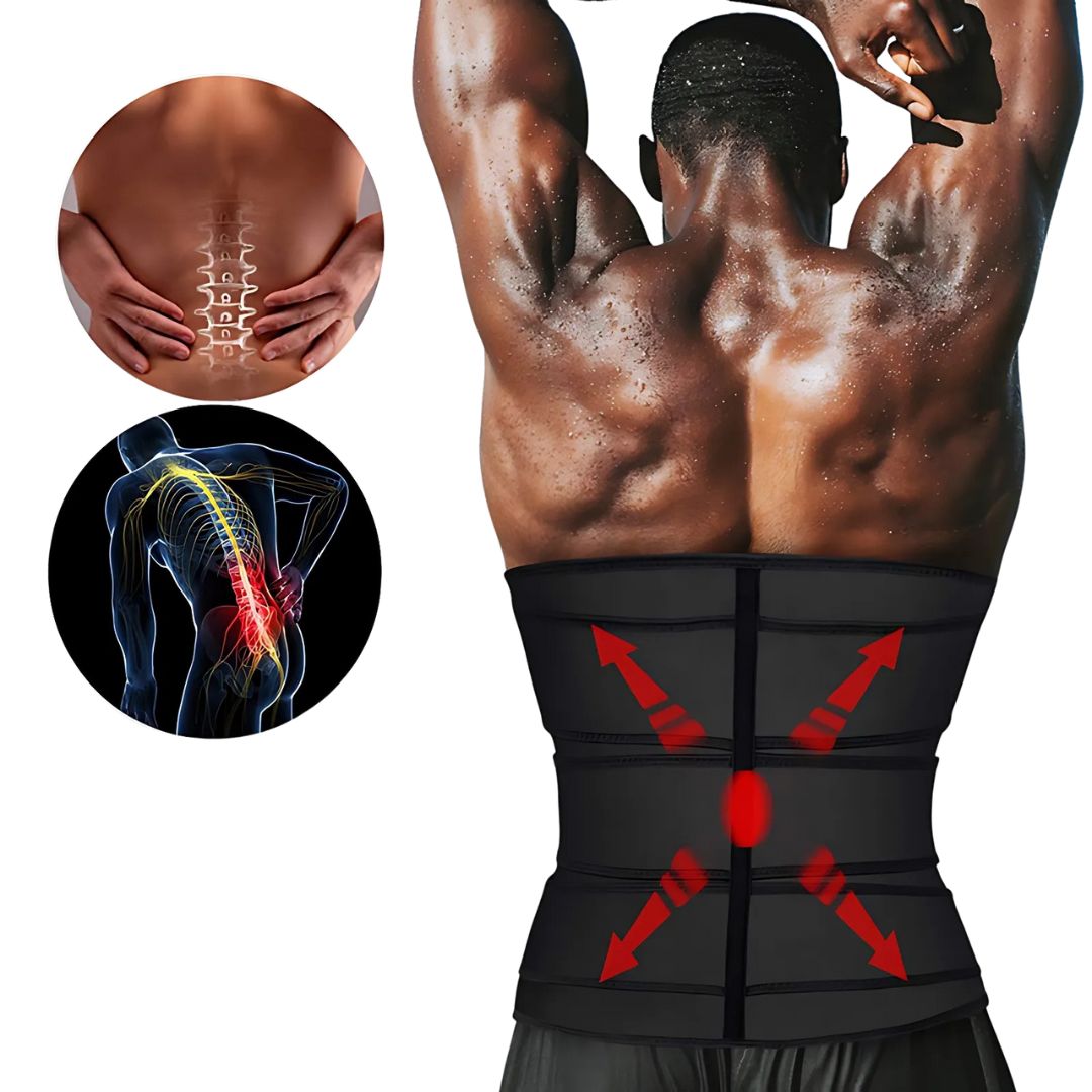 Triple Compression Breathable Neoprene Waist Trainer Belt for Post-Workout and Postpartum Use