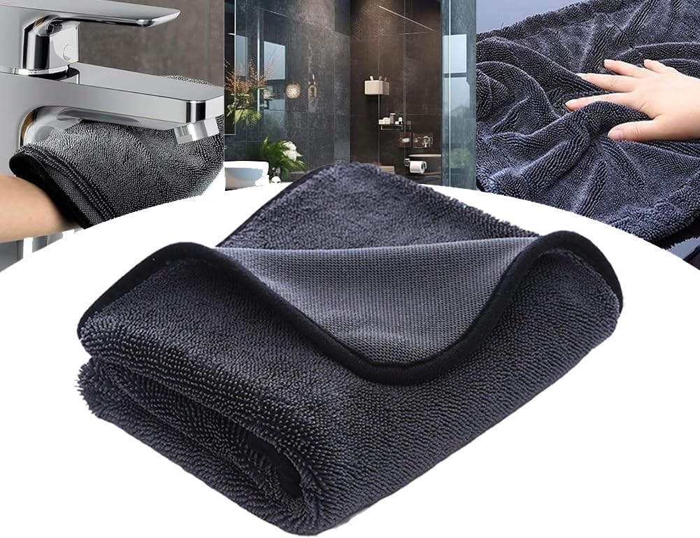 Ultra-Absorbent Microfiber Cloth for Streak-Free Drying