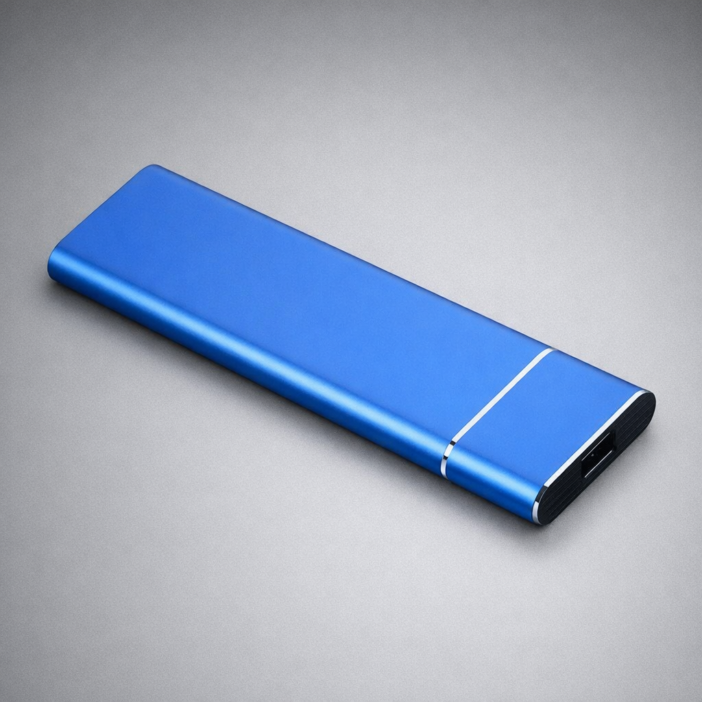 Ultra-Slim Portable 500GB USB-C External SSD