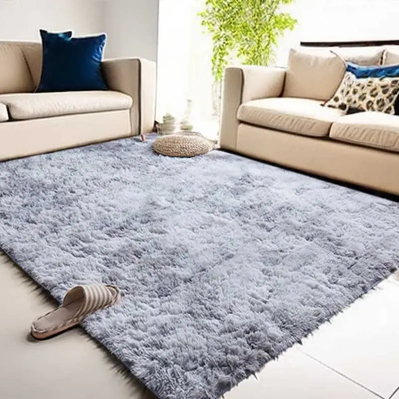Ultra-Soft Fluffy Non-Slip Rug with Memory Foam Cushion