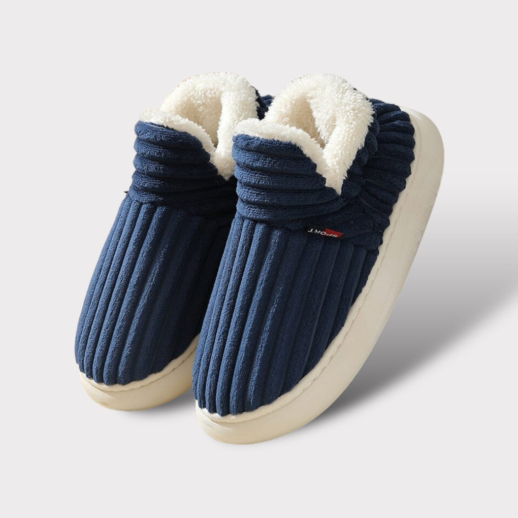 Ultra-Warm Ergonomic Slippers with Plush Lining