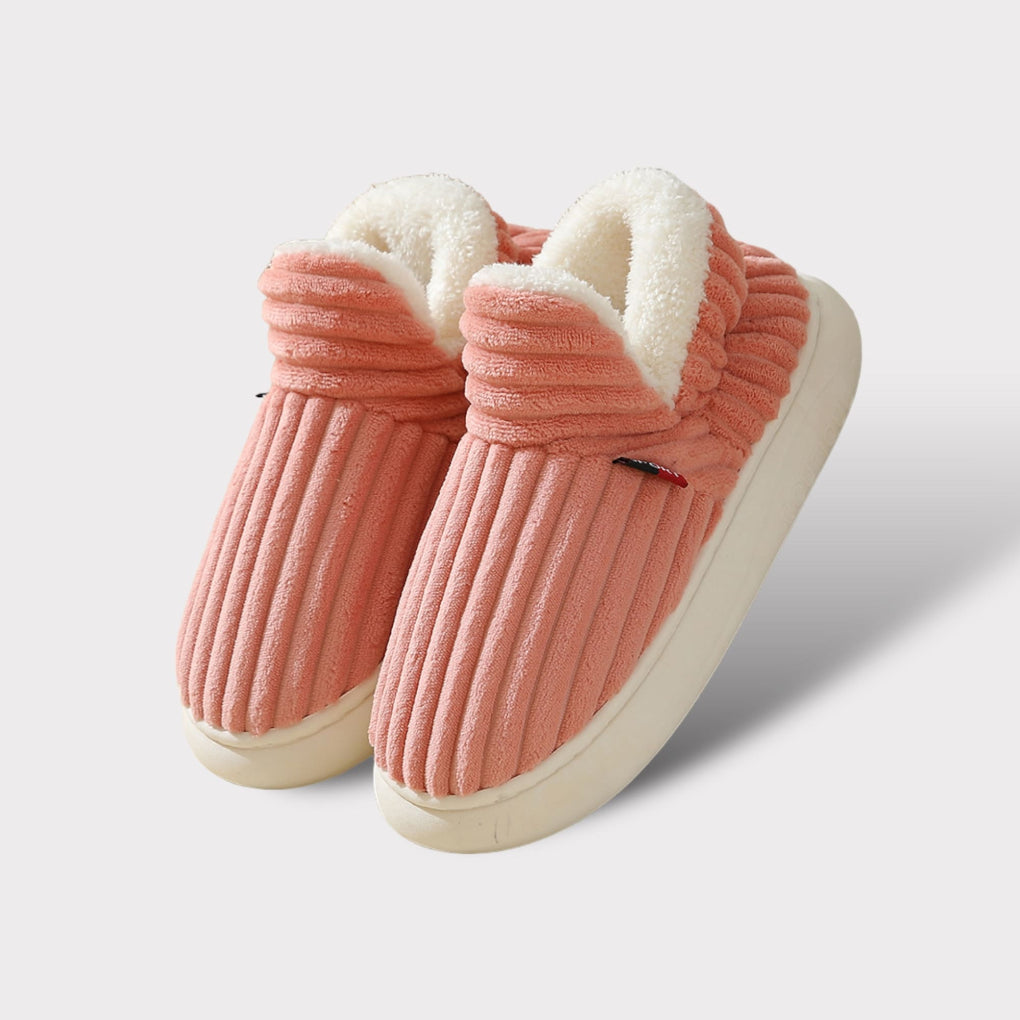 Ultra-Warm Ergonomic Slippers with Plush Lining