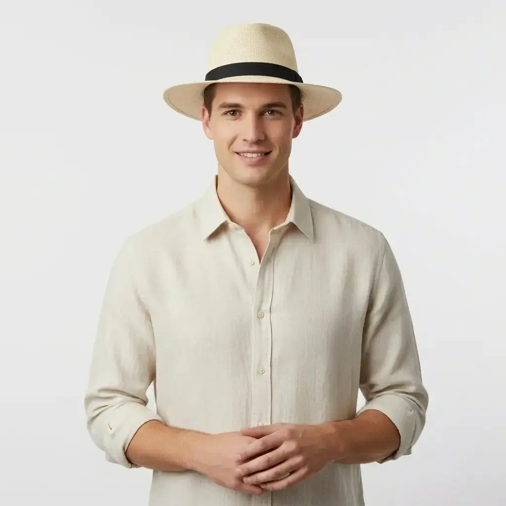 Unisex Classic Panama Hat for Stylish Summer Days