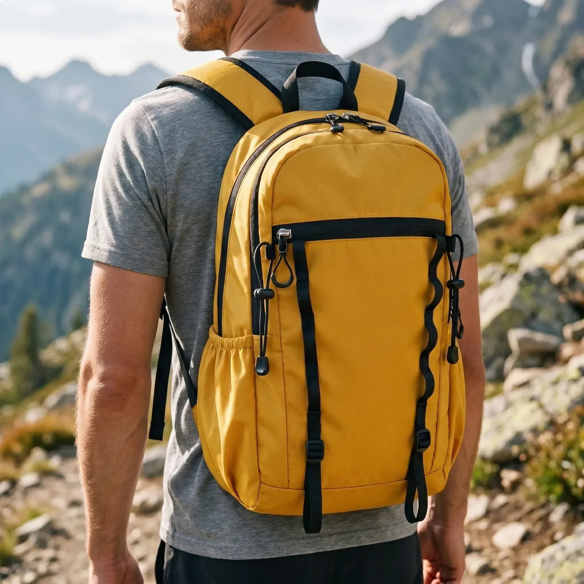 Unisex Foldable Hiking Daypack - Lightweight & Compact for Travel