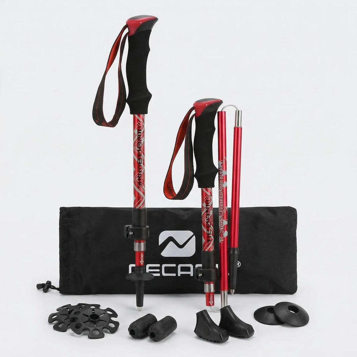 Unisex Foldable Telescopic Trekking Poles