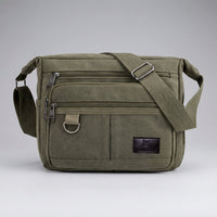 Unisex RFID-Blocking Messenger Bag - Secure & Organized