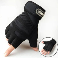 Unisex Shock-Absorbing Workout Gloves with Wrist Support