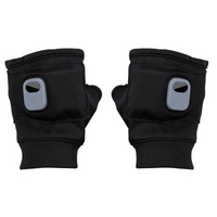 Unisex USB Rechargeable Heated Fingerless Winter Gloves