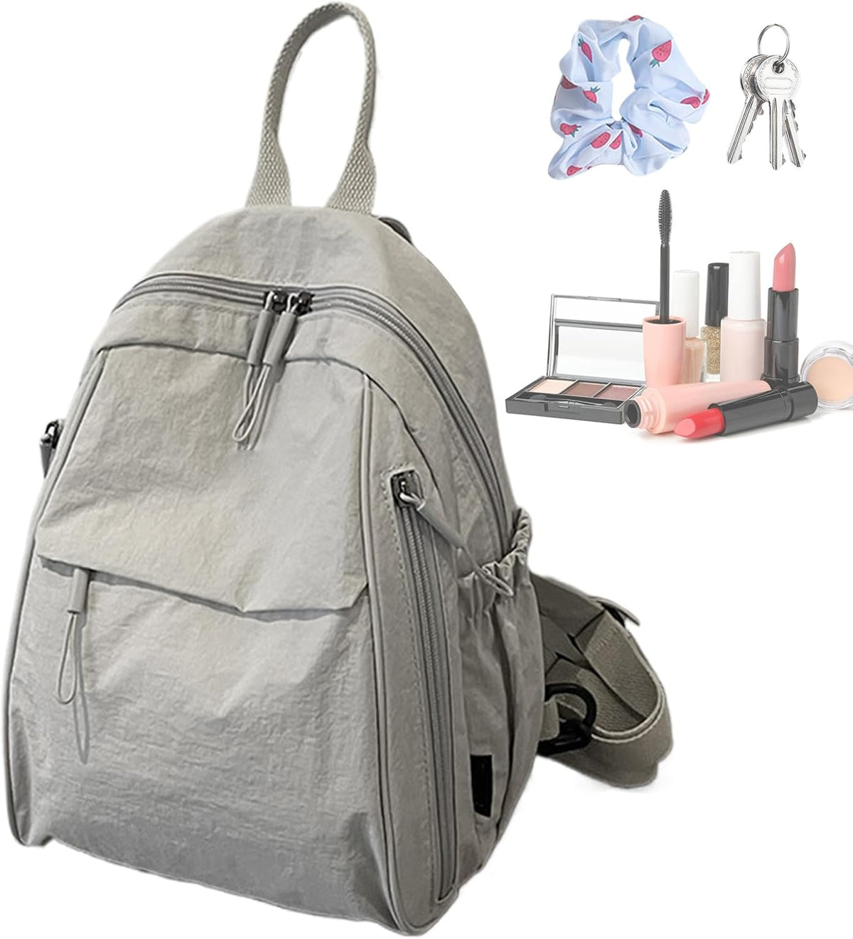Unisex Waterproof Casual Multi-Pocket Backpack