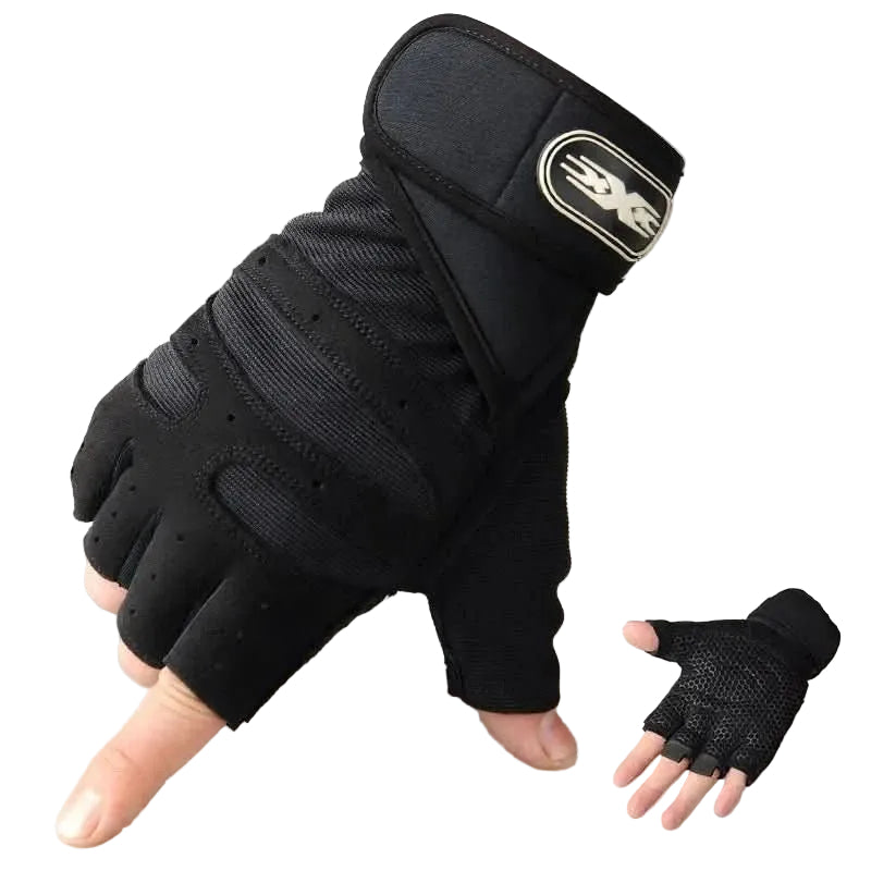 Unisex Weightlifting Workout Gloves with Wrist Support