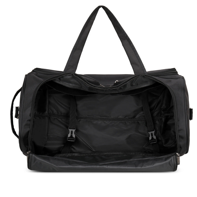 Unisex Wheeled Travel Duffel Bag with Telescopic Handle