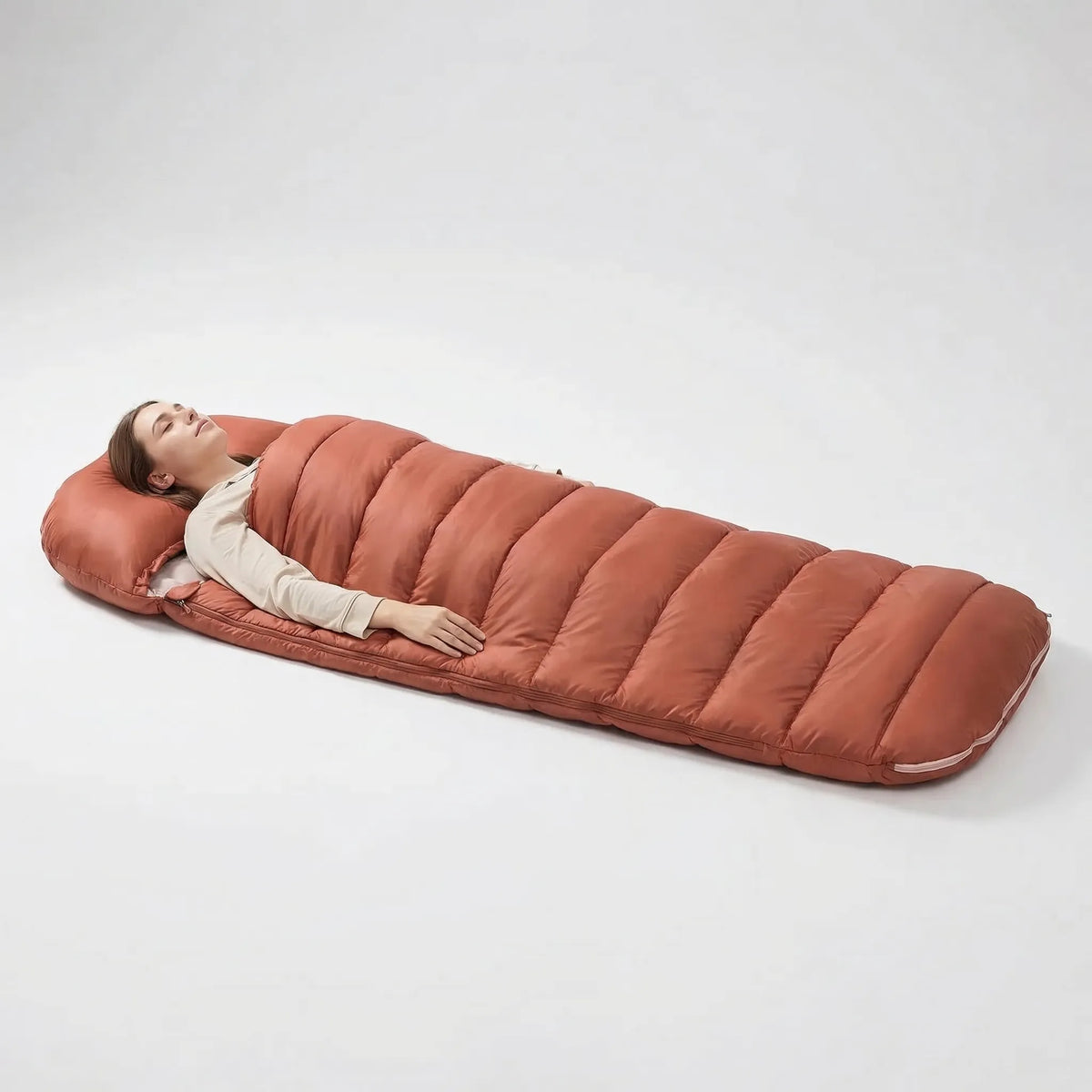 Unisex Wide 3-Season Camping Sleeping Bag for Adults