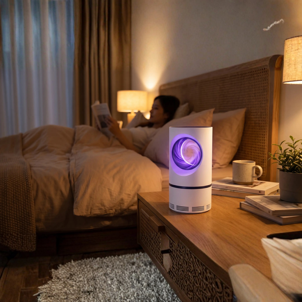 UV Light Insect Trap - Indoor/Outdoor Mosquito & Fly Killer