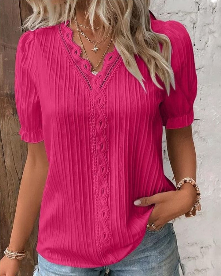 V-Neck Blouse