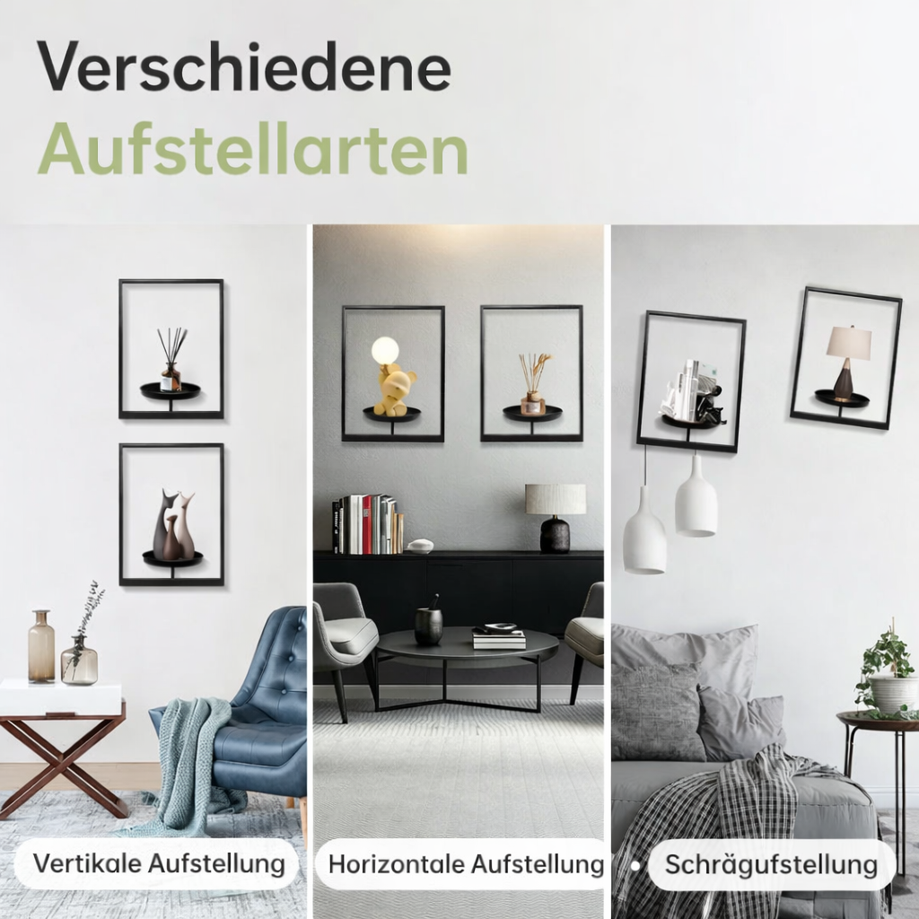 Wall Plant Holder - Modern Metal Design - Multifunctional & Space-Saving