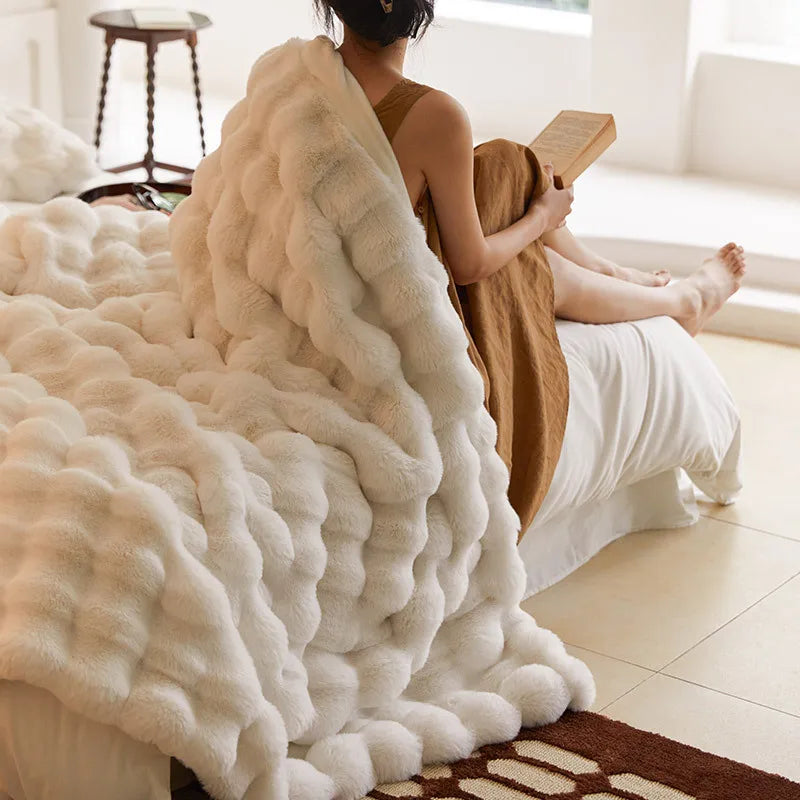 Warm Elegance for Your Sofa