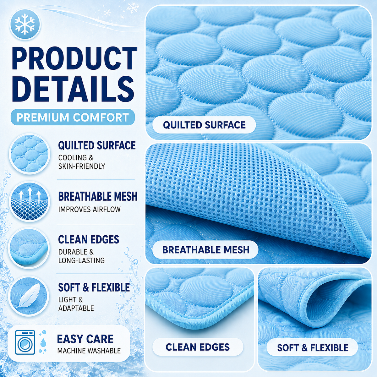 Washable Pet Cooling Mat