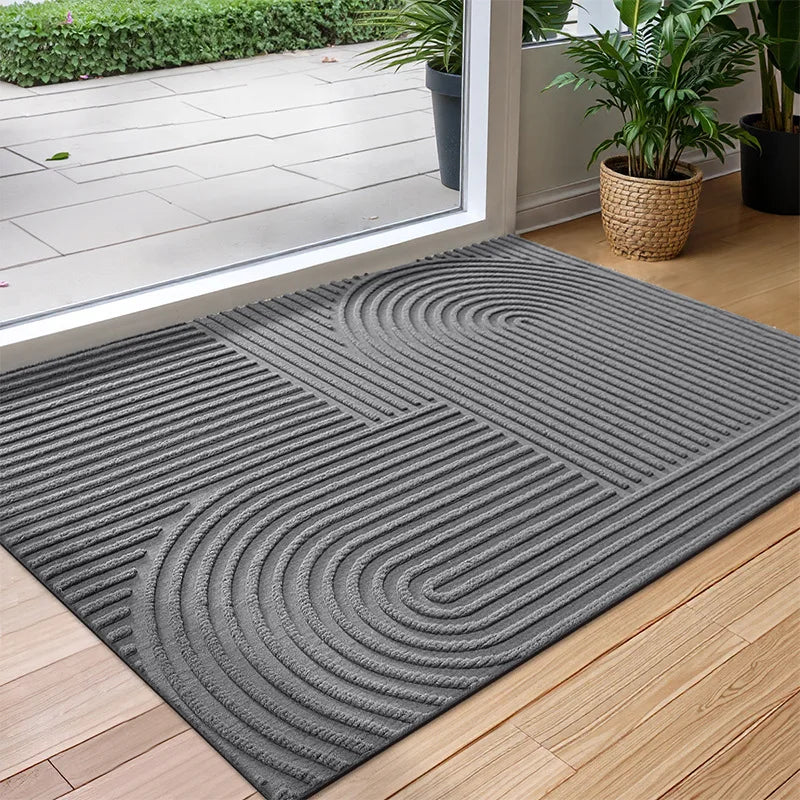 Water-Absorbent Non-Slip Doormat with Quick-Drying Design for a Clean Entrance