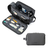 Water-Resistant Toiletry Bag with Multiple Compartments and Zippers – Practical for Travel