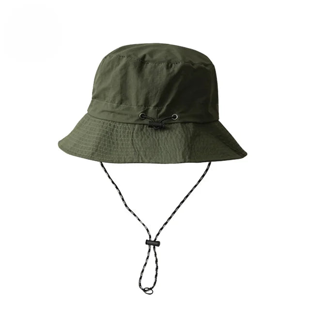 Waterproof Foldable Wide-Brim Sun Hat with UPF 50