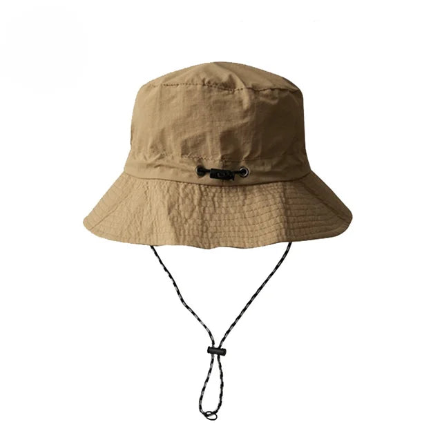 Waterproof Foldable Wide-Brim Sun Hat with UPF 50