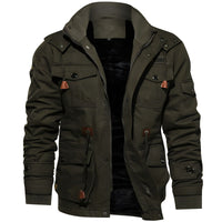 Waterproof Military Jacket with Adjustable Waist
