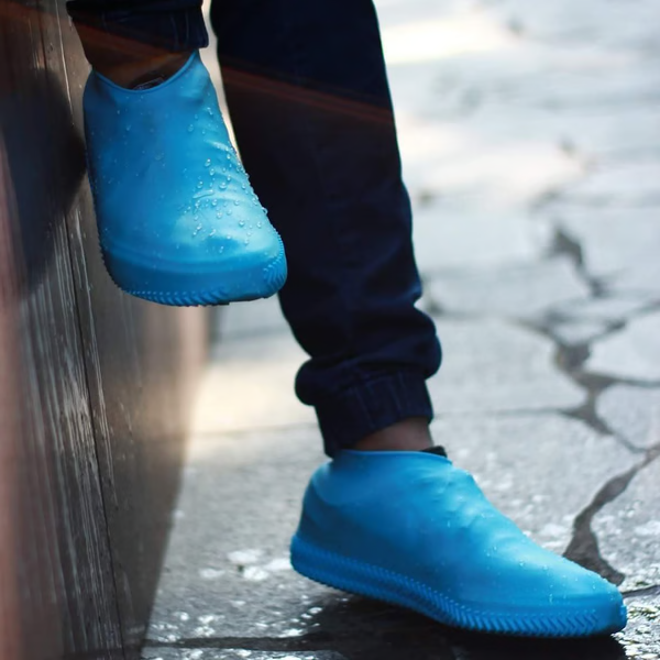 Waterproof Shoe Covers: Non-Slip, Foldable, Unisex