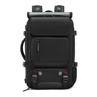 Waterproof Travel Backpack with USB Charging Port and Shoe Compartment
