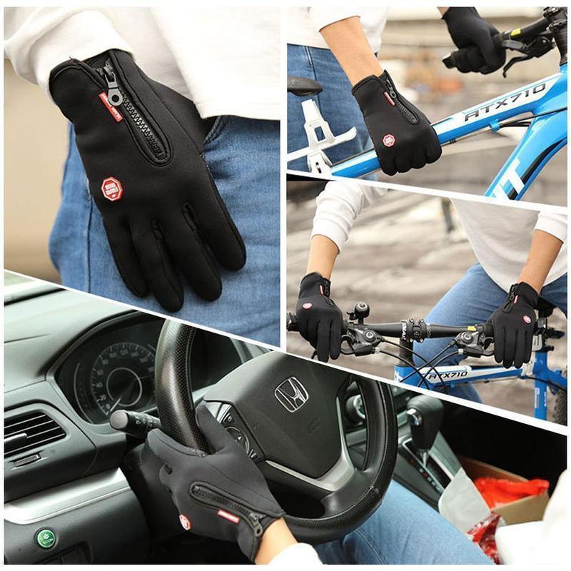 Waterproof & Windproof Touchscreen Winter Thermal Gloves