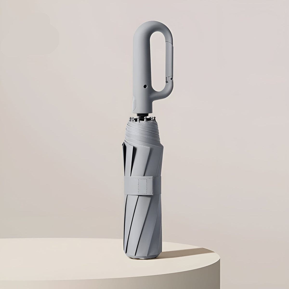 Weather Umbrella for Wind and Rain with Automatic Buckle Handle