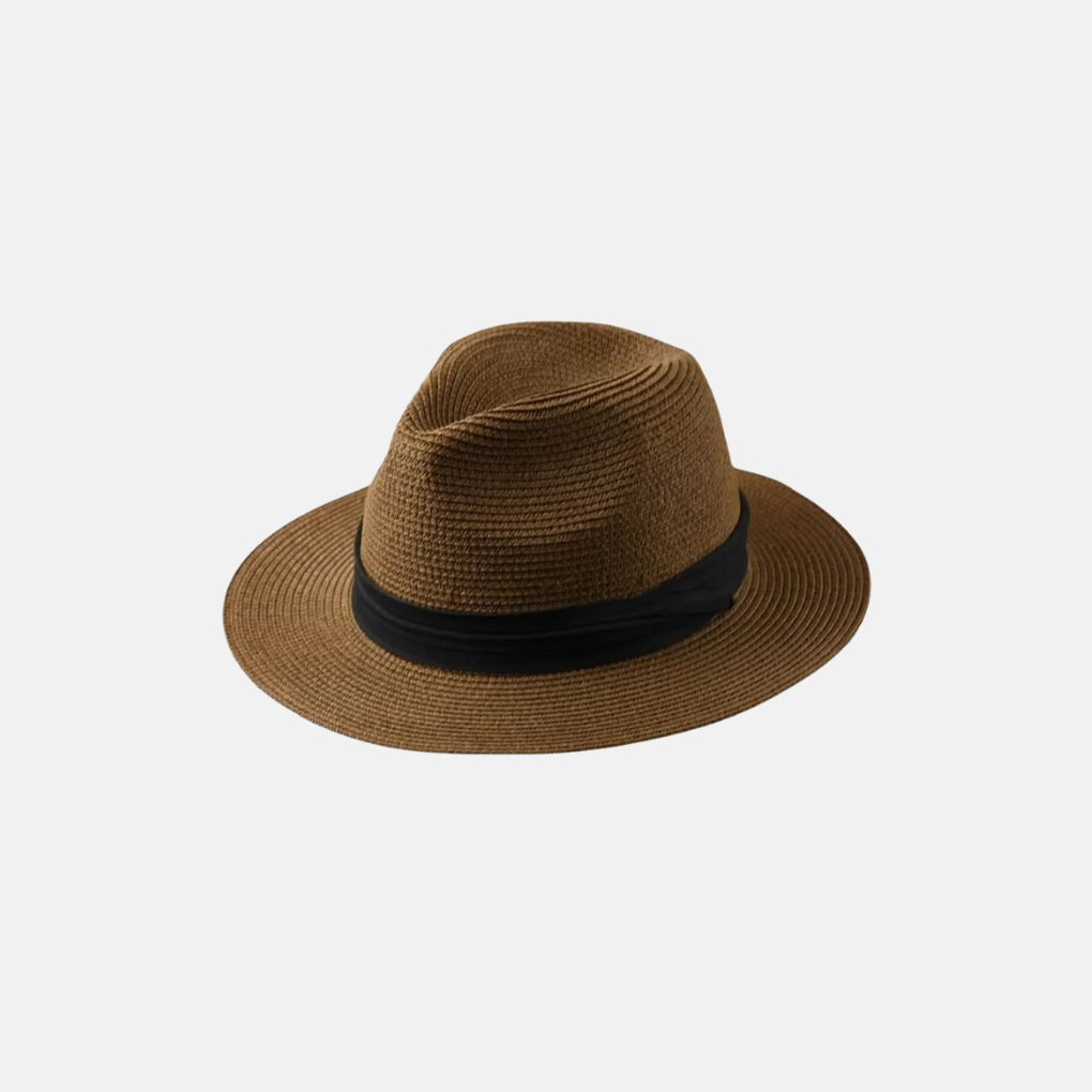 Wide-Brim Hat with Sun Protection