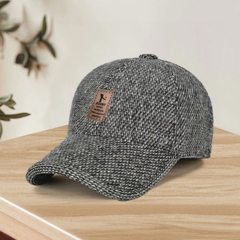 Winter Baseball Cap with Ear Flaps