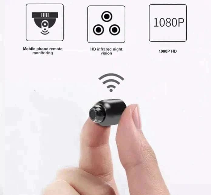 Wireless Camera with Night Vision for Discreet Surveillance