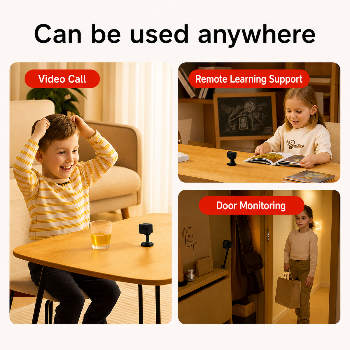 Wireless Security Camera with Solar & Battery Power and Colour Night Vision