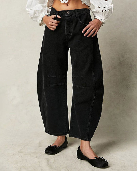 Women's Barrel-Leg Jeans - Fall Edition