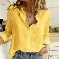 Women's Button-Down Blouse Shirt