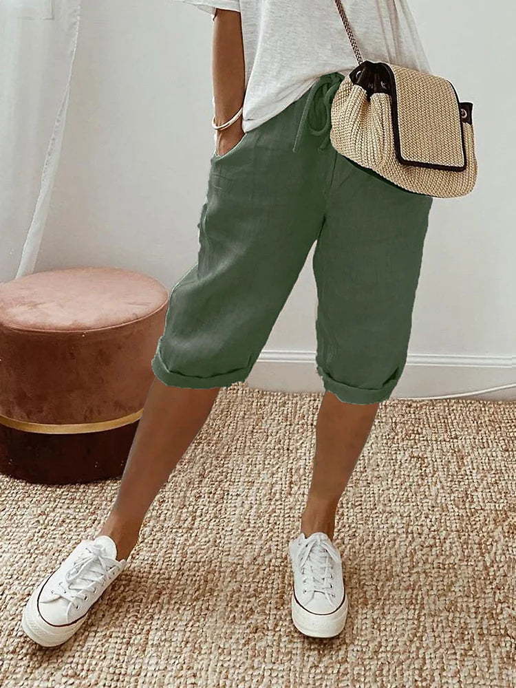 Women's Casual Capri Pants