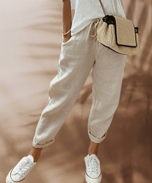 Women's Casual Summer Trousers – Stylish & Comfortable
