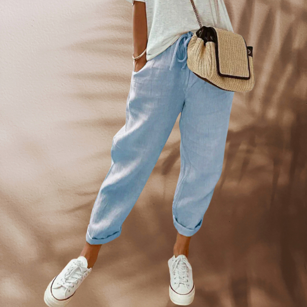 Women's Casual Summer Trousers – Stylish & Comfortable
