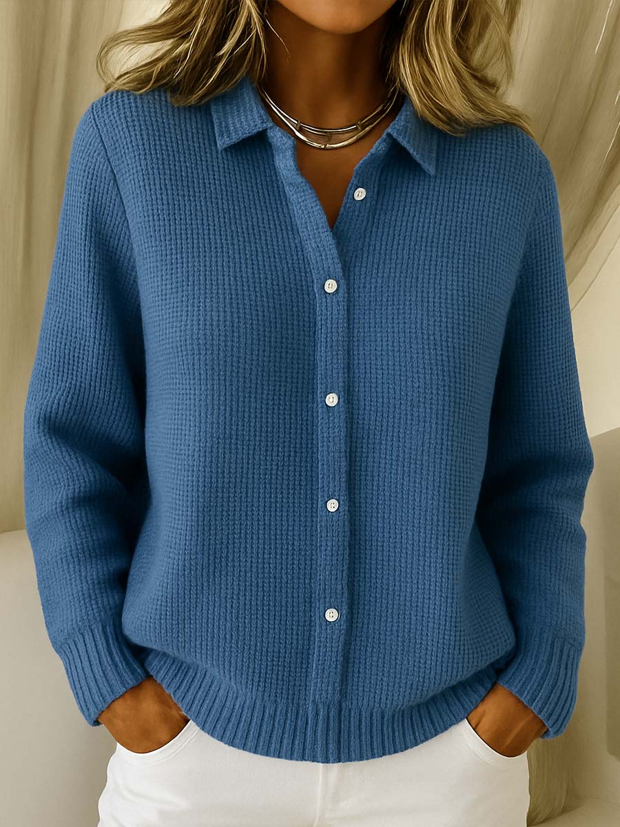 Women's Classic Button-Up Cardigan