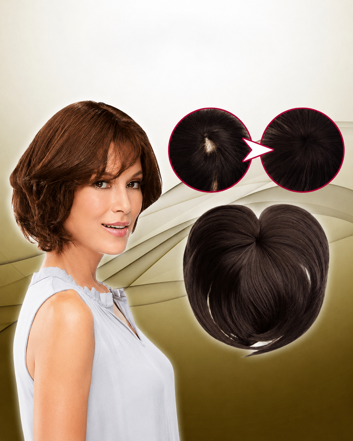 Women's Clip-In Hair Extensions for Added Volume and Quick Style Transformation
