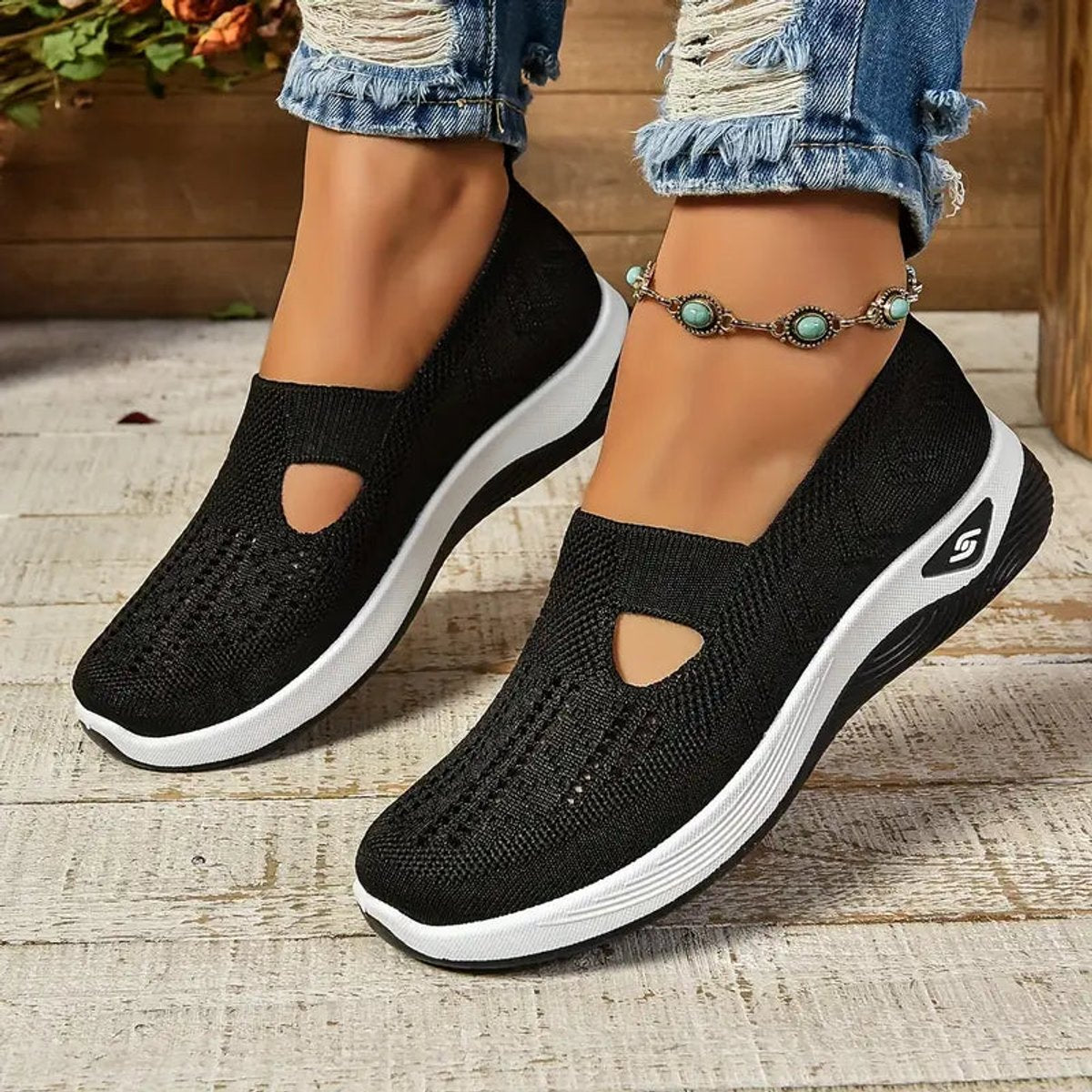 Women's Comfortable Orthopedic Slip-On Sneaker Sandals