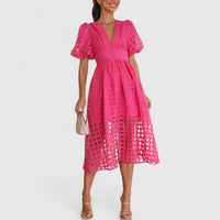 Women's Elegant and Versatile Midi Dress